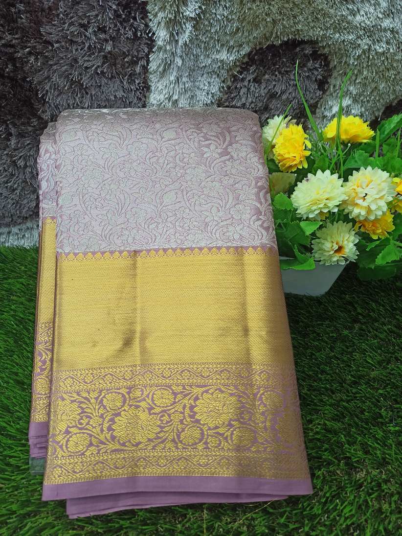 Pure Kanchipuram Silk Saree.