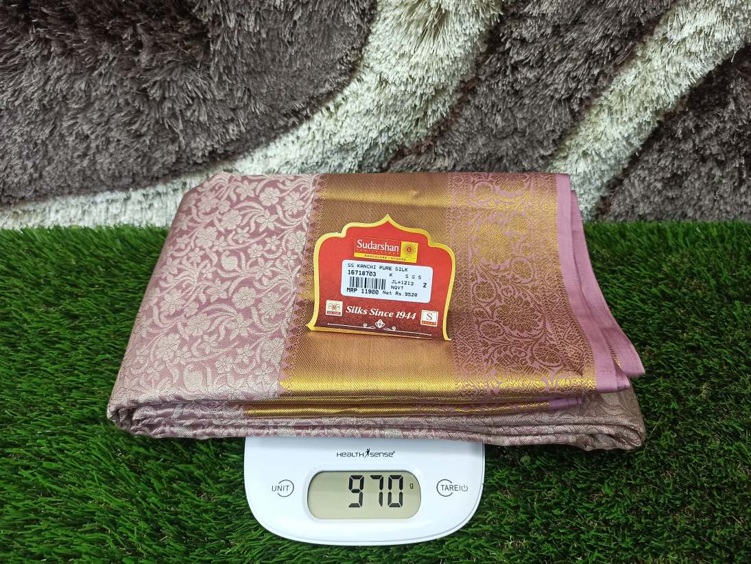 Pure Kanchipuram Silk Saree.