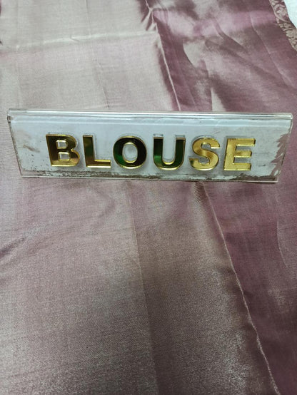 Pure Kanchipuram Silk Saree.