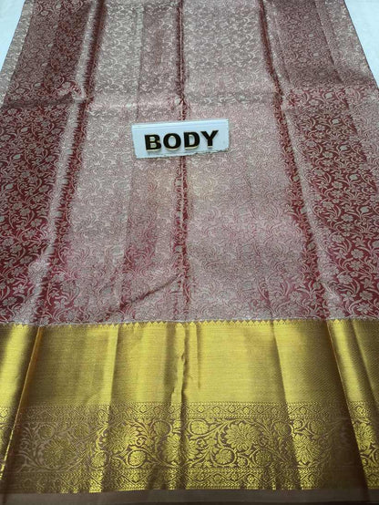 Pure Kanchipuram Silk Saree.