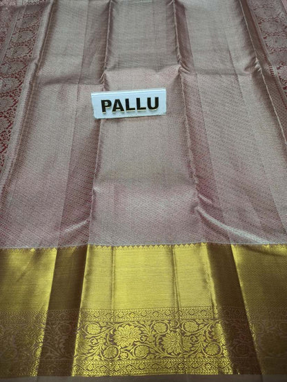 Pure Kanchipuram Silk Saree.
