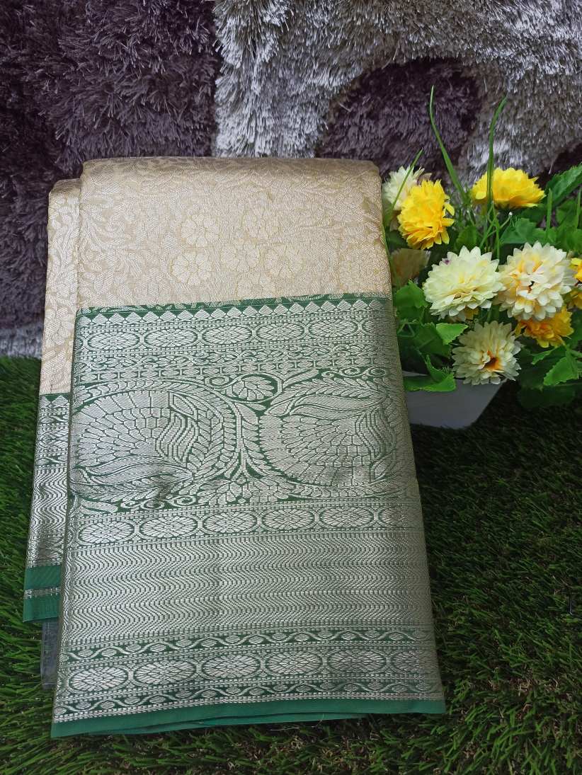 Pure Kanchipuram Silk Saree.