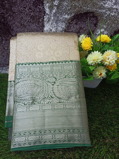 Pure Kanchipuram Silk Saree.