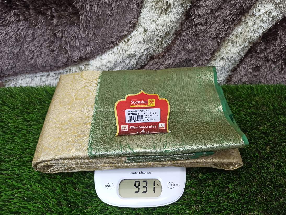 Pure Kanchipuram Silk Saree.