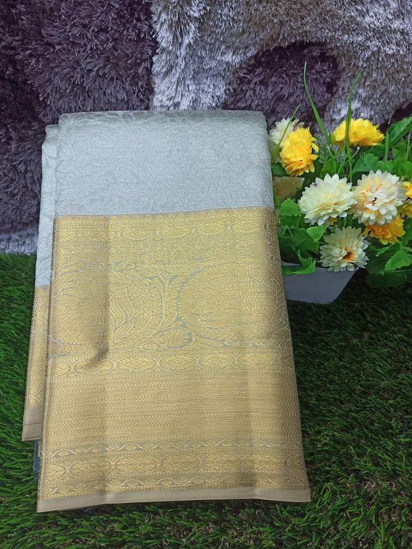 Pure Kanchipuram Silk Saree.