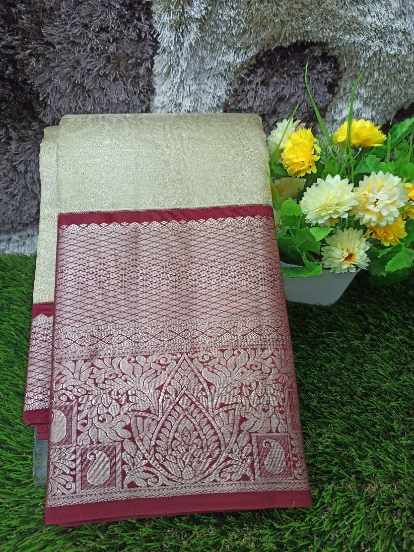 Pure Kanchipuram Silk Saree.