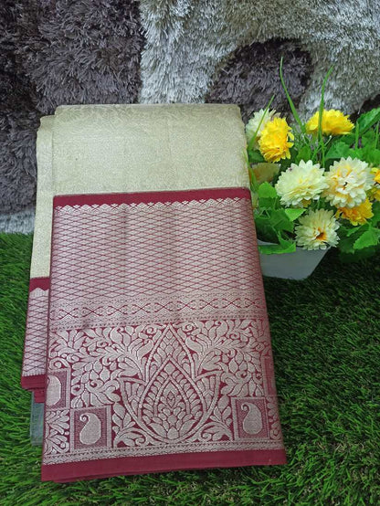 Pure Kanchipuram Silk Saree.