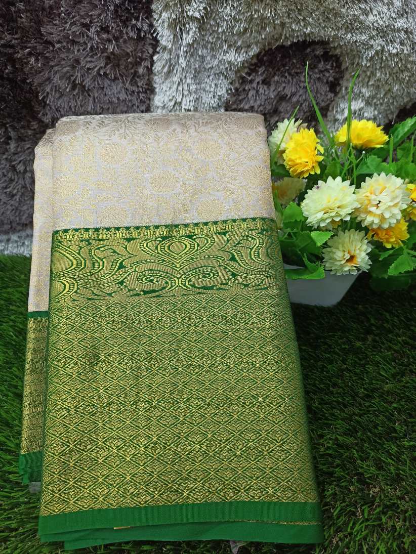 Pure Kanchipuram Silk Saree.