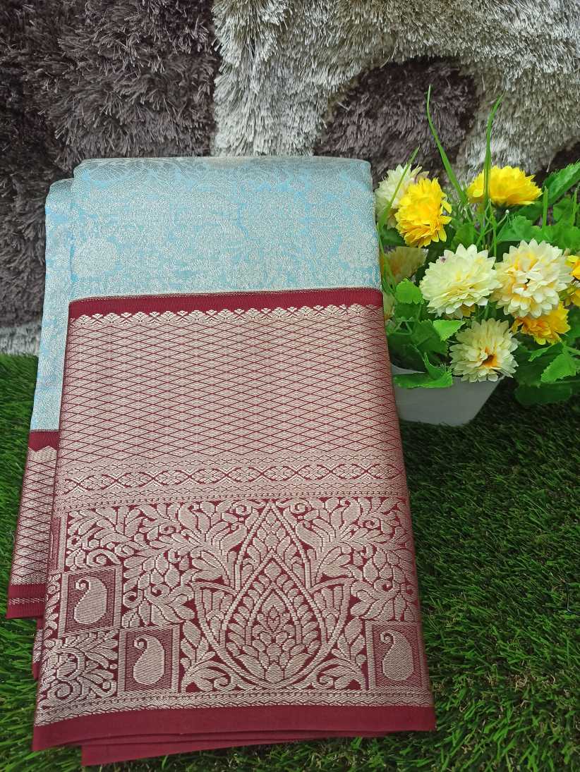 Pure Kanchipuram Silk Saree.