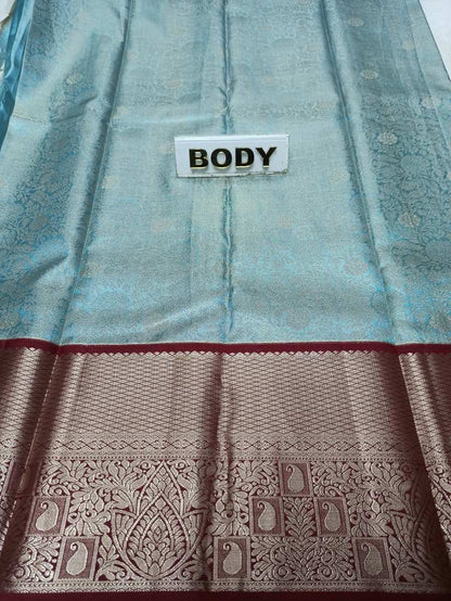 Pure Kanchipuram Silk Saree.