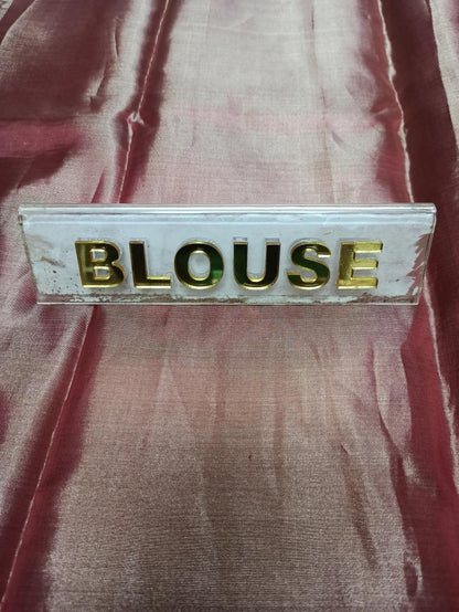 Pure Kanchipuram Silk Saree.