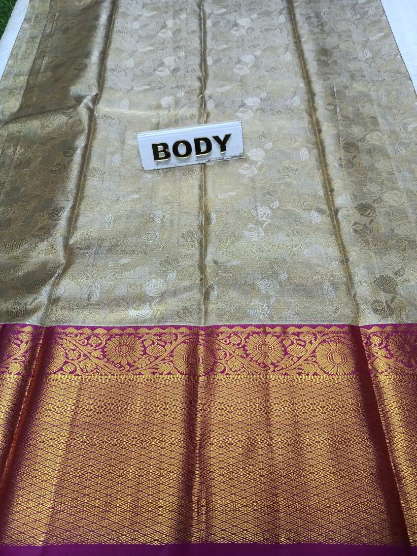 Pure Kanchipuram Silk Saree.