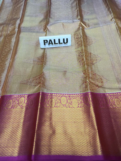 Pure Kanchipuram Silk Saree.