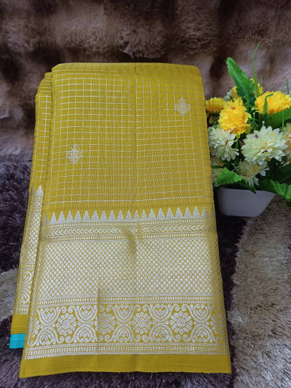 Pure Kanchipuram Silk Saree.