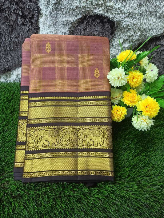 Pure Kanchipuram Silk Saree.