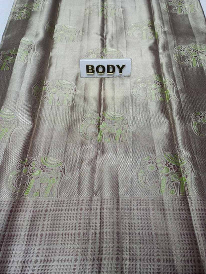 Pure Kanchipuram Silk Saree.