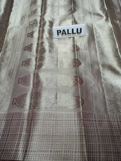 Pure Kanchipuram Silk Saree.