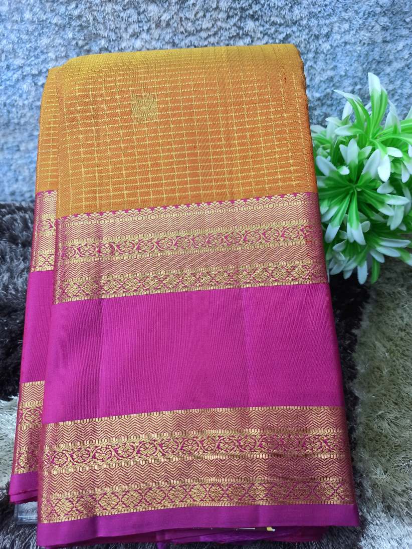 Pure Kanchipuram Silk Saree.