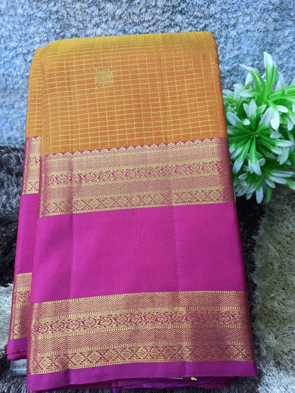 Pure Kanchipuram Silk Saree.