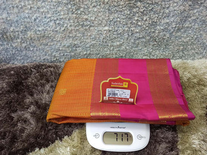 Pure Kanchipuram Silk Saree.