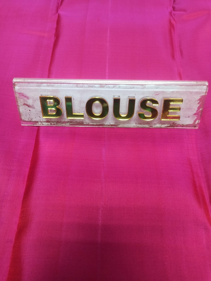 Pure Kanchipuram Silk Saree.