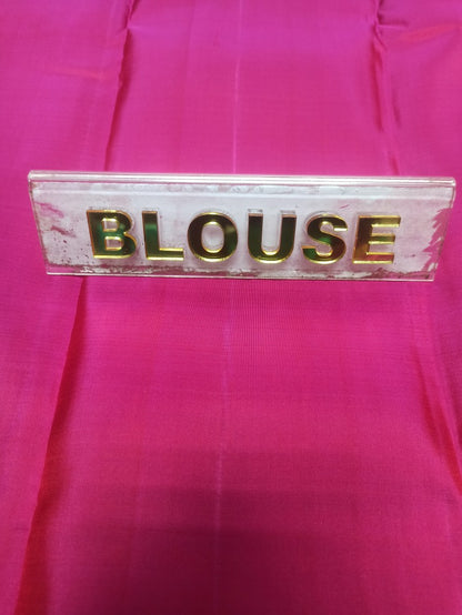 Pure Kanchipuram Silk Saree.