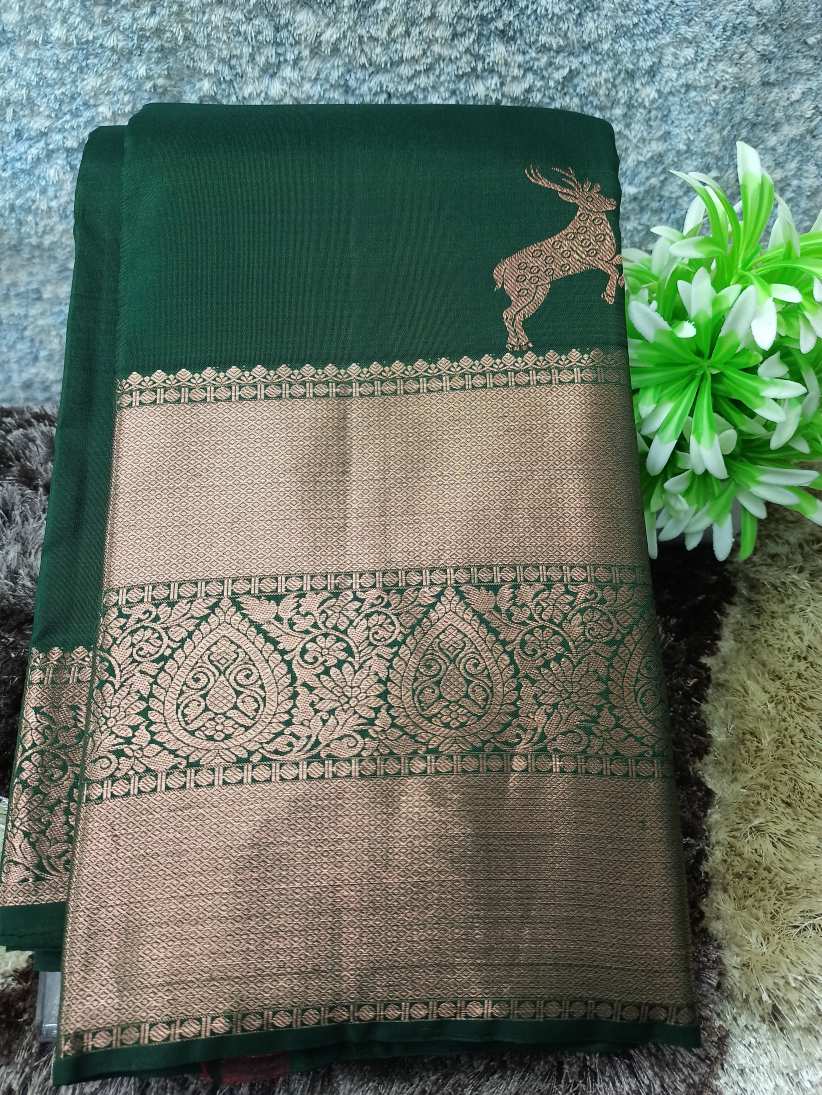 Pure Kanchipuram Silk Saree.