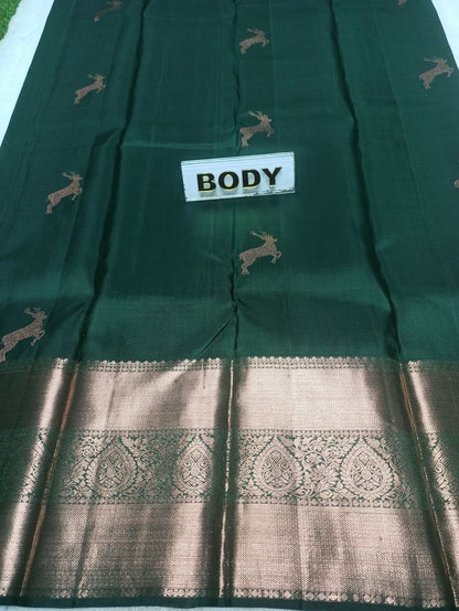 Pure Kanchipuram Silk Saree.