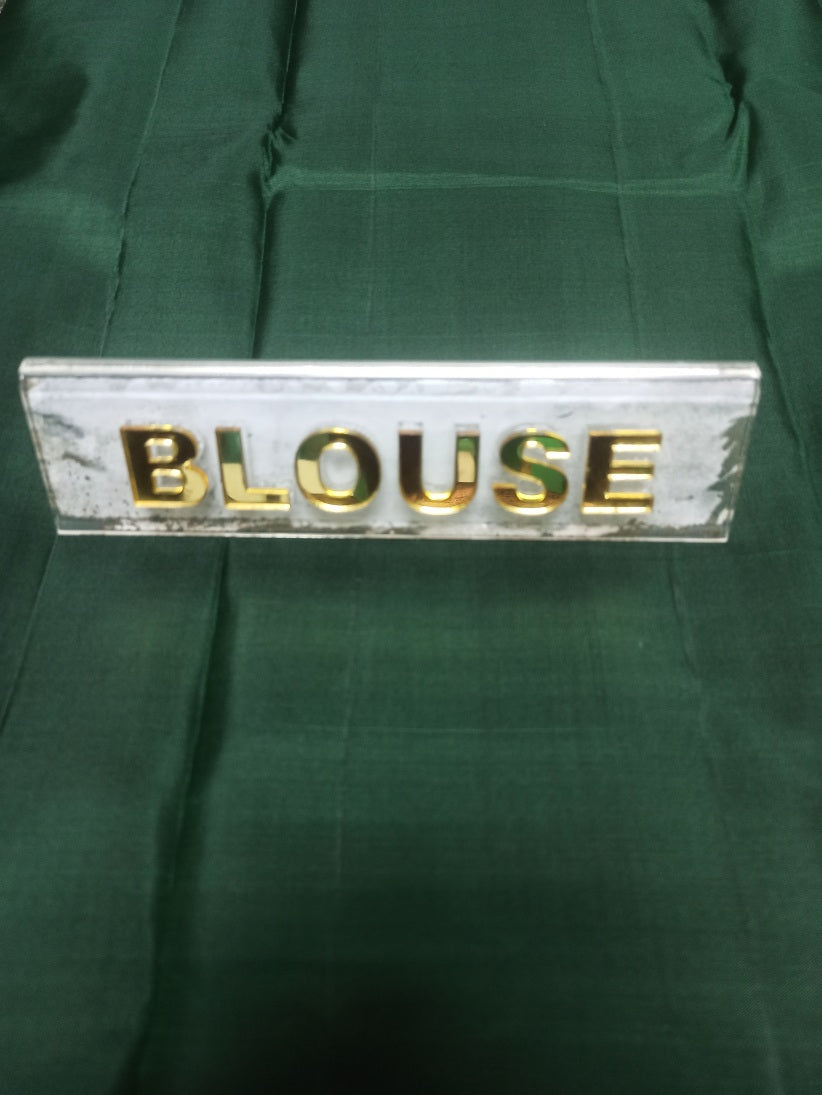 Pure Kanchipuram Silk Saree.