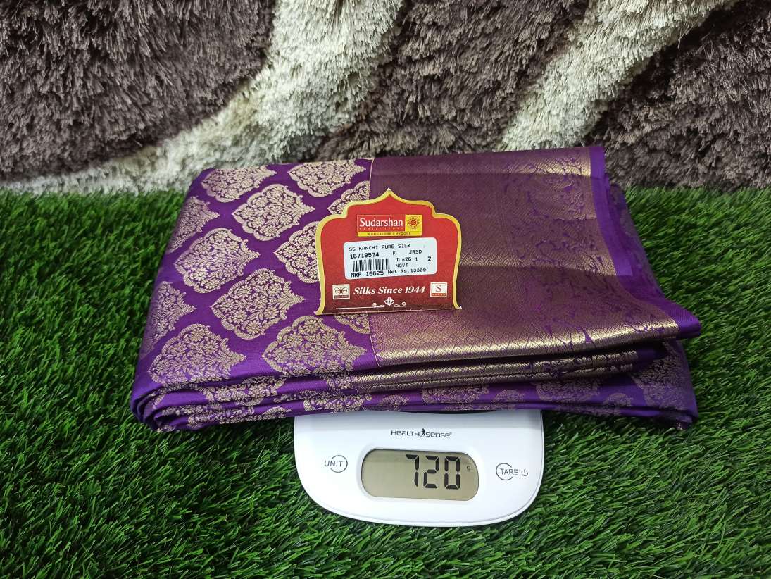 Pure Kanchipuram Silk Saree.