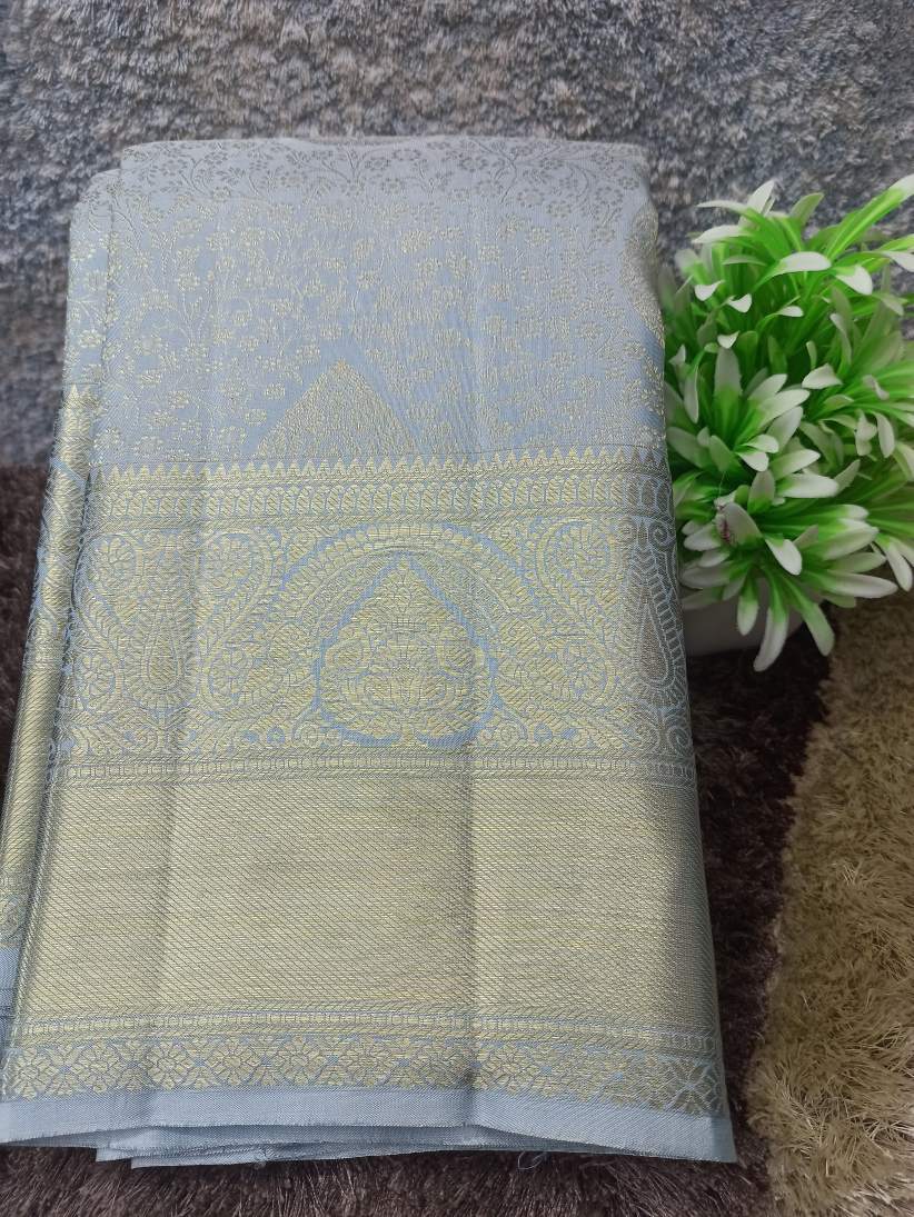 Pure Kanchipuram Silk Saree.