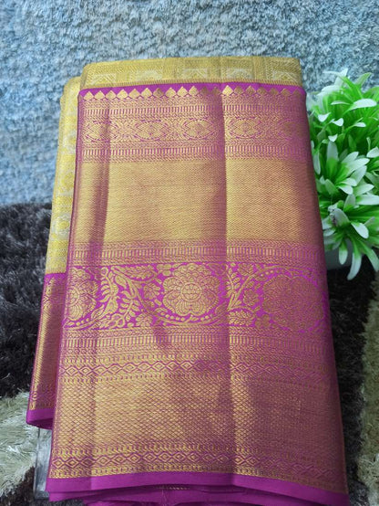 Pure Kanchipuram Silk Saree.
