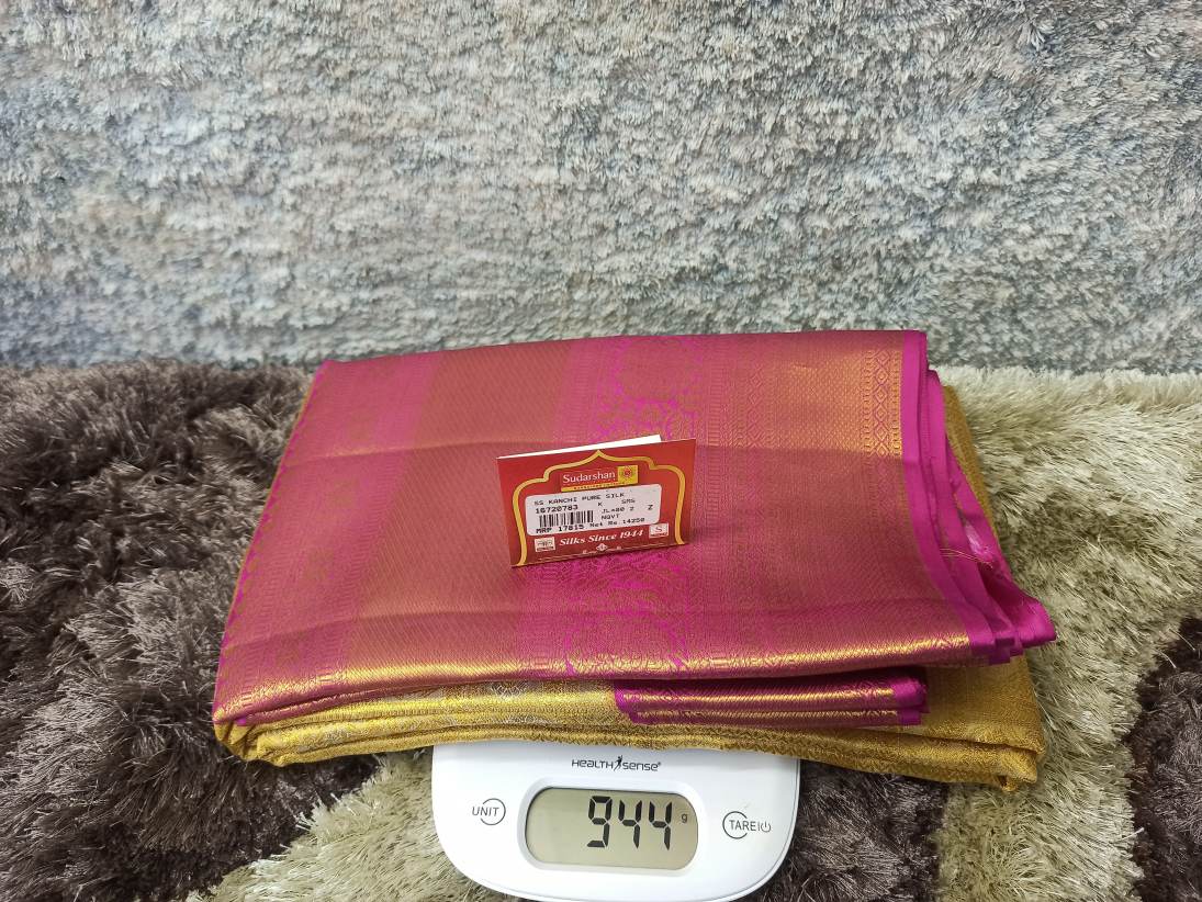 Pure Kanchipuram Silk Saree.