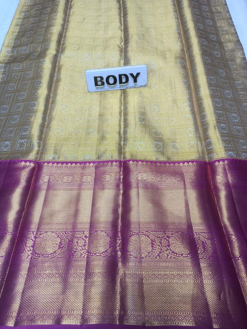 Pure Kanchipuram Silk Saree.