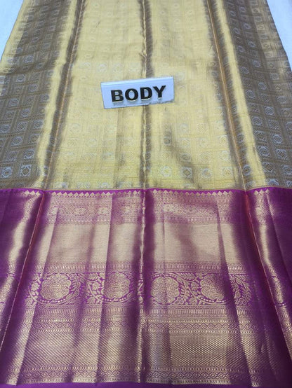 Pure Kanchipuram Silk Saree.