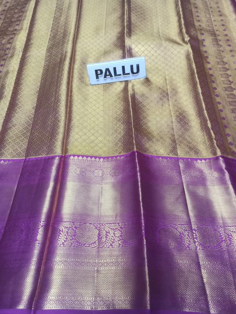 Pure Kanchipuram Silk Saree.