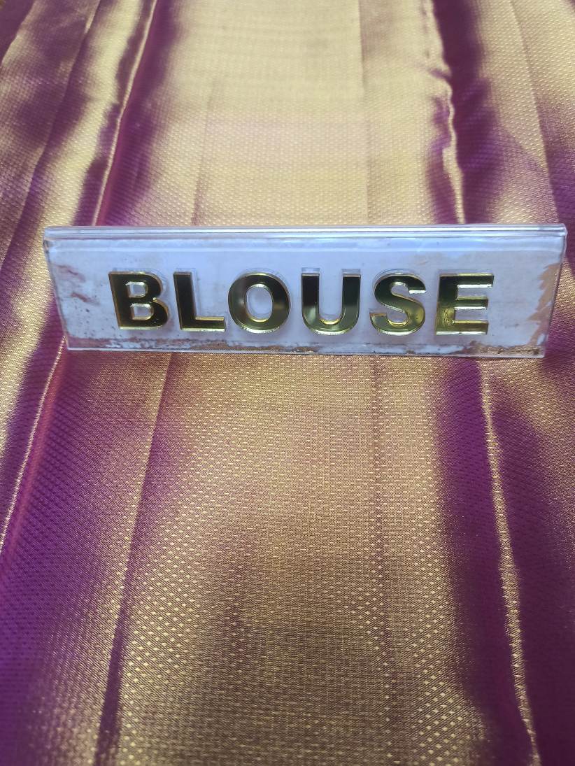 Pure Kanchipuram Silk Saree.