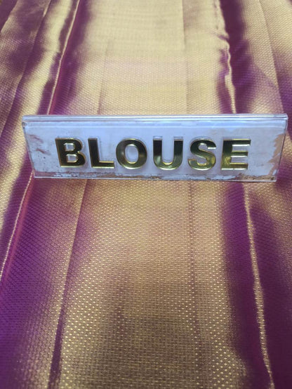 Pure Kanchipuram Silk Saree.