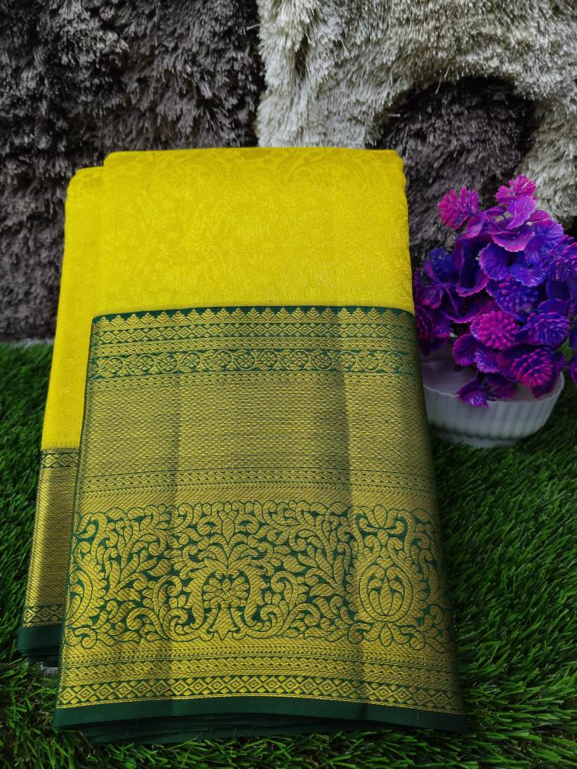 Pure Kanchipuram Silk Saree.