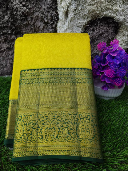 Pure Kanchipuram Silk Saree.