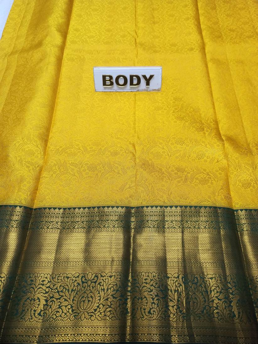 Pure Kanchipuram Silk Saree.