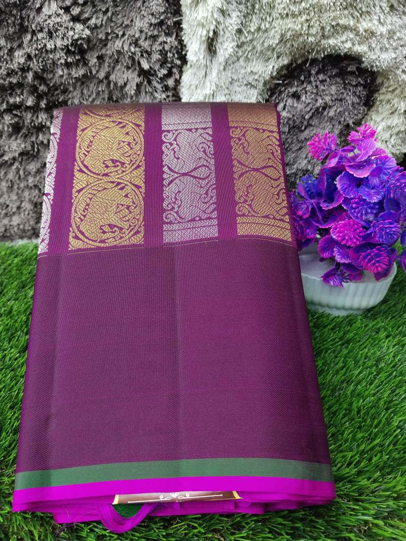 Pure Kanchipuram Silk Saree.