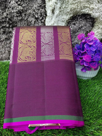 Pure Kanchipuram Silk Saree.
