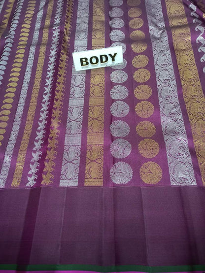 Pure Kanchipuram Silk Saree.