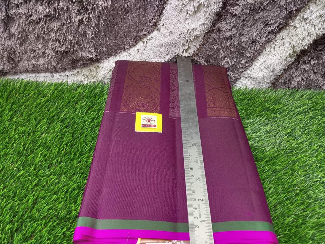 Pure Kanchipuram Silk Saree.