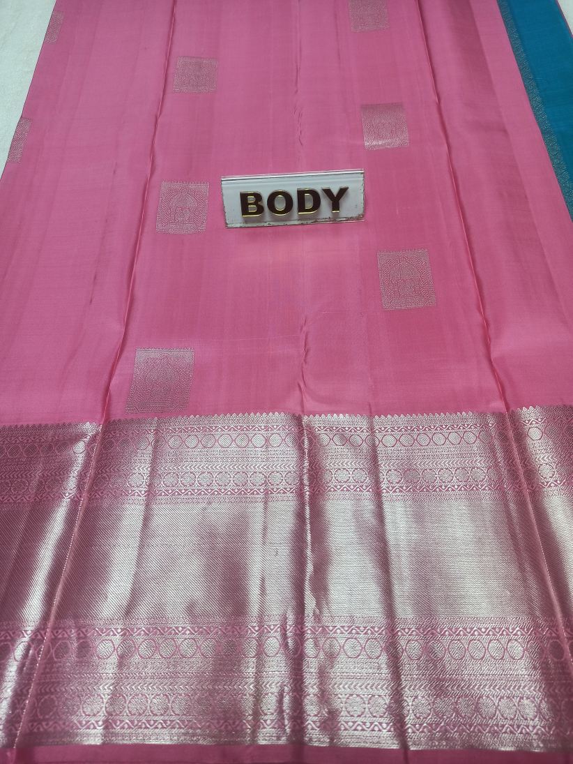 Pure Kanchipuram Silk Saree.