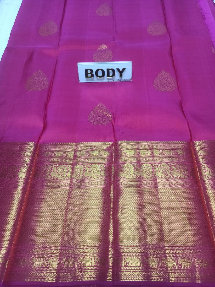 Pure Kanchipuram Silk Saree.