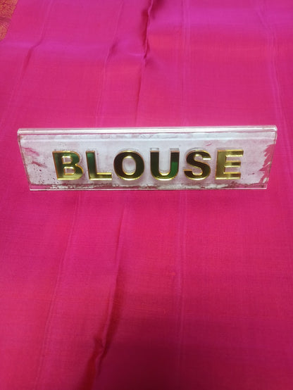 Pure Kanchipuram Silk Saree.