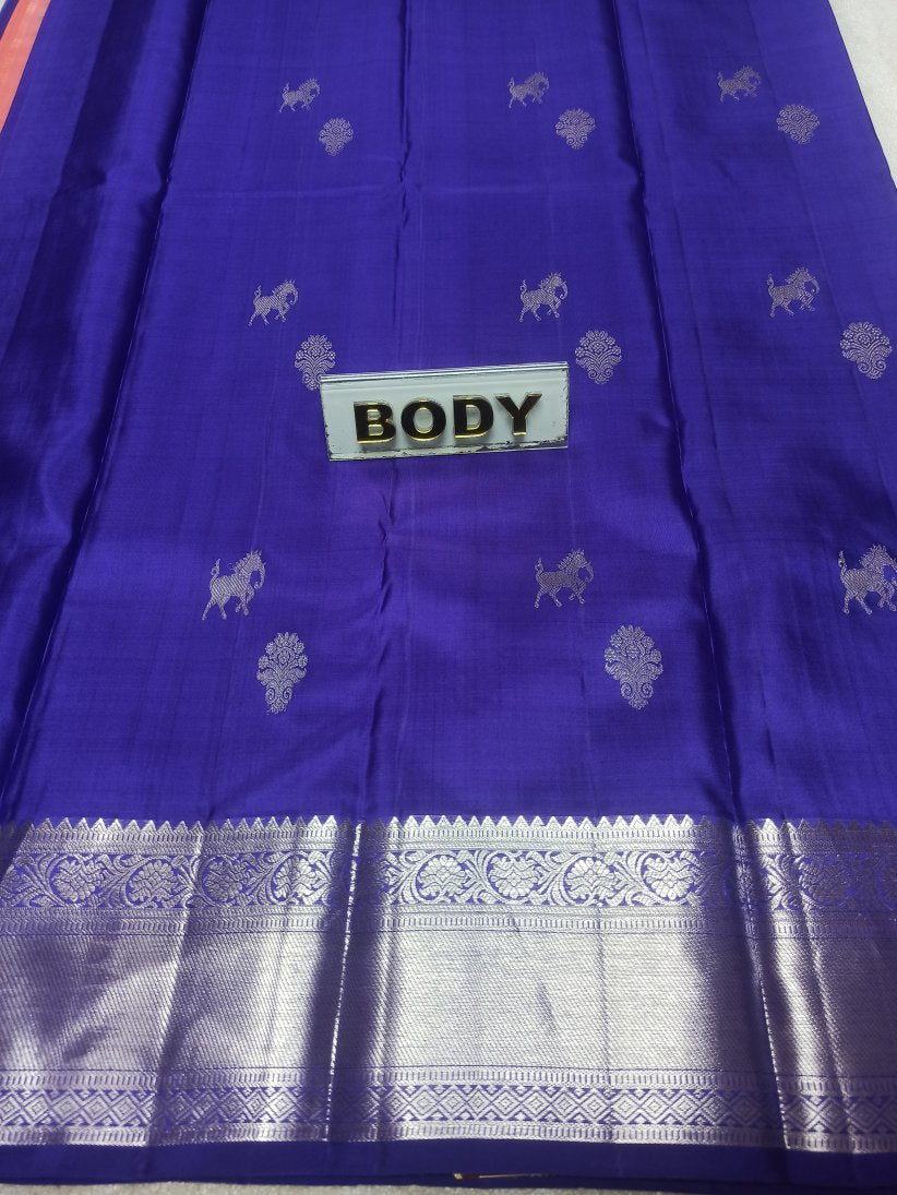 Pure Kanchipuram Silk Saree.