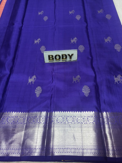 Pure Kanchipuram Silk Saree.